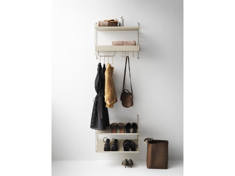 String Hallway Shelving System 1